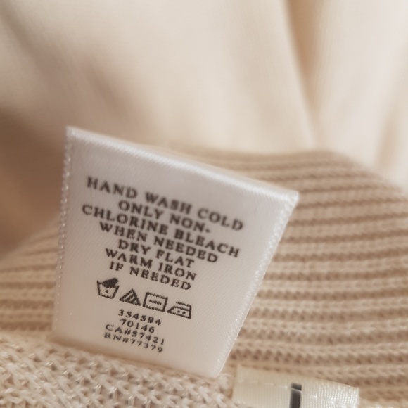 Ann Taylor Beige Lace Sleeve Dress - Picture 8 of 8